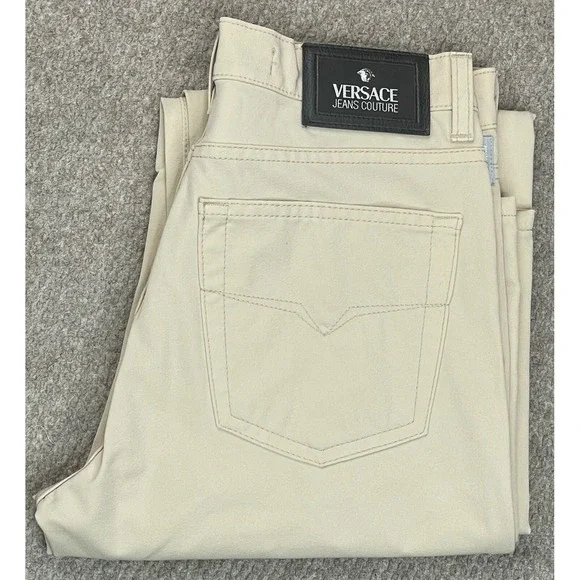 Versace Jeans Couture Ittierre Vintage Men's 5 Pocket Casual Pants Size 28x33 - Picture 16 of 16